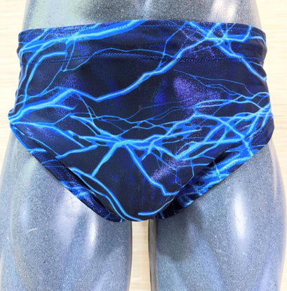 New blue lighting professional wrestling gear set large
